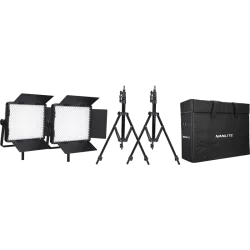 Kit Nanlite 2 light kit 900CSA w/Carry case & Light stand