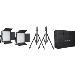 Kit Nanlite 2 light kit 600DSA w/Carry case & Light stand