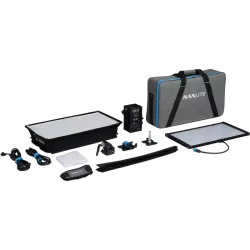 Nanlite PavoSlim 120B LED Panel with Quick Release Softbox & Clamp