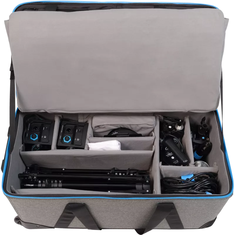 Nanlite PavoSlim 60B & Forza 60B II KIT 60B x2 + Forza 60BII - 3-Light Kit with Light Stand