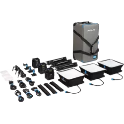 Nanlite PavoSlim 60B LED Panel  3-Light Kit With Stand