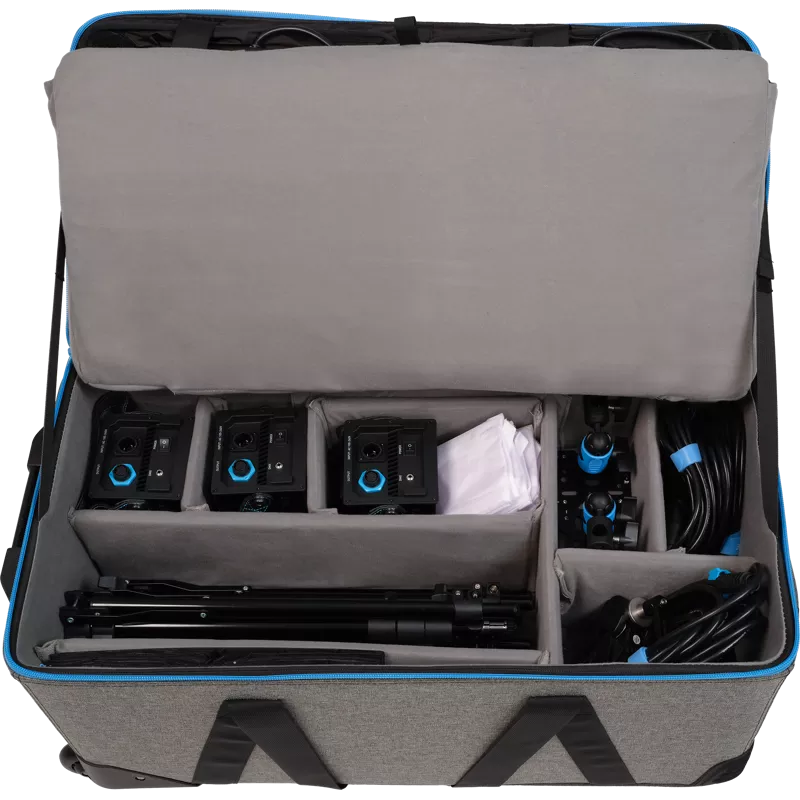 Nanlite PavoSlim 60B LED Panel  3-Light Kit With Stand