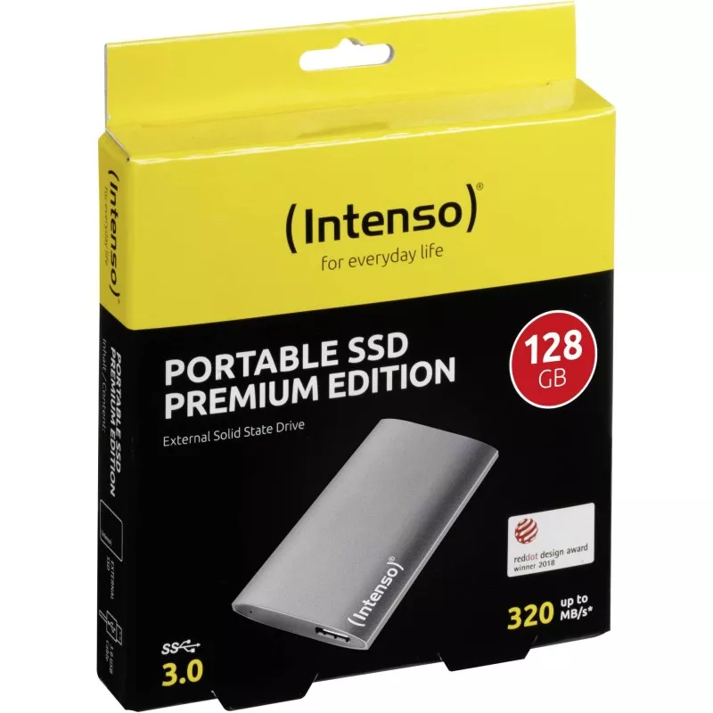 Intenso externe SSD 1,8    128GB USB 3.0 aluminium Premium
