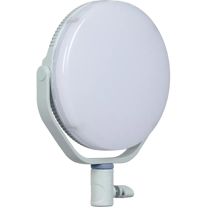 Nanlite Miro 30c LED Full-color Round Panel Light  (Mint Blue)