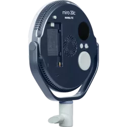 Nanlite Miro 30c LED Full-color Round Panel Light  (Midnight Blue)