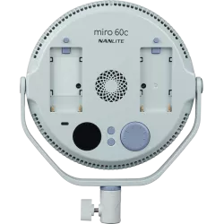 Nanlite Miro 60c LED Full-color Round Panel Light  (Mint Blue)