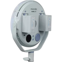 Nanlite Miro 60c LED Full-color Round Panel Light  (Mint Blue)