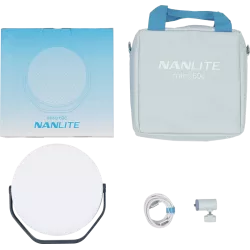 Nanlite Miro 60c LED Full-color Round Panel Light  (Midnight Blue)
