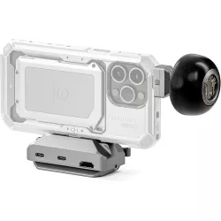 Tilta Khronos Circular Wooden Handle - Titanium White