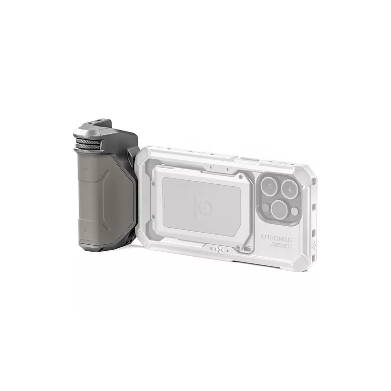 Tilta Khronos Focus PD Handle for iPhone - Titanium White with battery