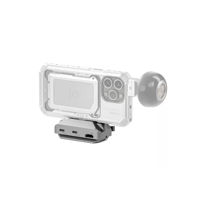 Tilta Khronos Quick Release USB-C Hub - Titanium White