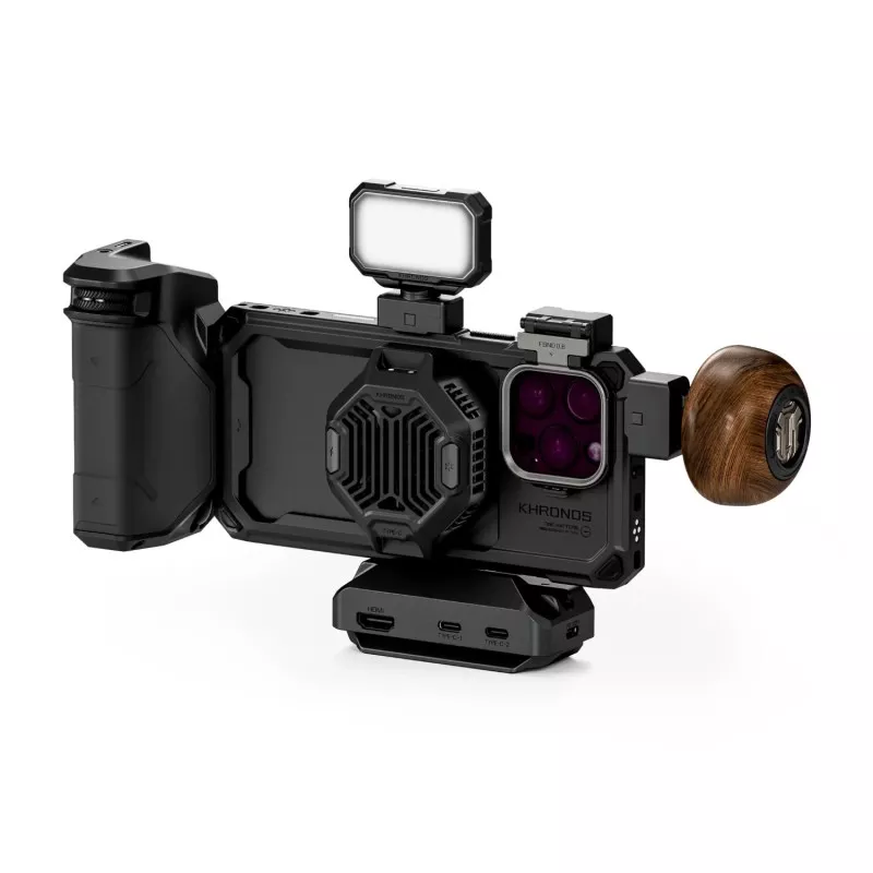 Tilta Khronos iPhone 16 Pro Max Ultimate Kit - Black (with Internal Batteries)