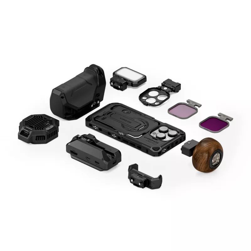 Tilta Khronos iPhone 16 Pro Ultimate Kit - Black (with Internal Batteries)