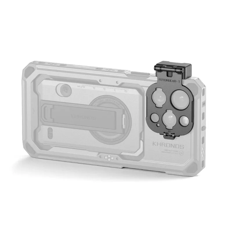 Tilta Khronos T Series Mount Lens Adapter for iPhone 16 Pro/Pro Max - Space Gray