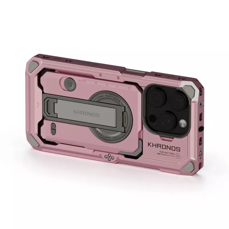 Khronos iPhone 16 Pro Case - Pink