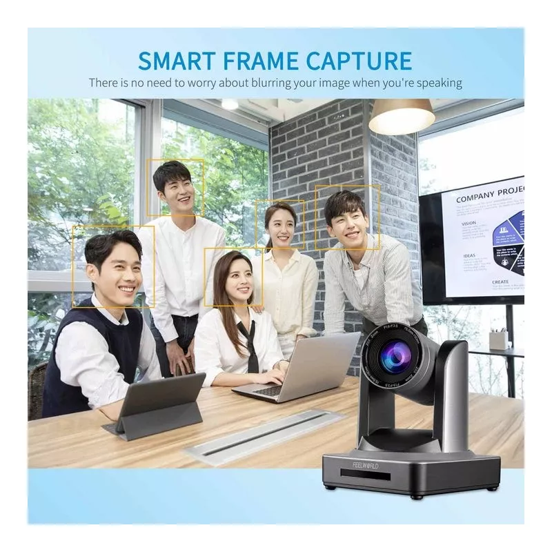 Feelworld SDI HDMI PoE PTZ Camera with 20x Optical Zoom