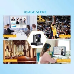 Feelworld SDI HDMI PoE PTZ Camera with 20x Optical Zoom