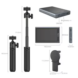 Wireless Video Monitor for Phone (Vlog Kit) 4851B
