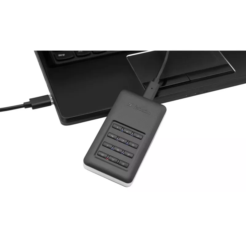 Verbatim Store n Go SSD    256GB Secure Portable USB 3.1    53402