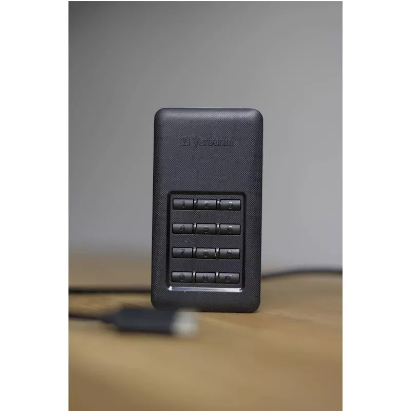 Verbatim Store n Go SSD    256GB Secure Portable USB 3.1    53402