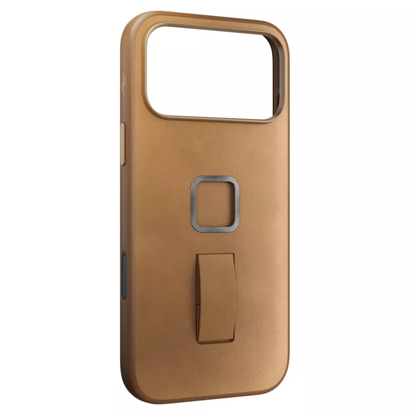 Peak Design Mobile Everyday Clarino Loop Case iPhone 17 Pro Max Tan - brązowy