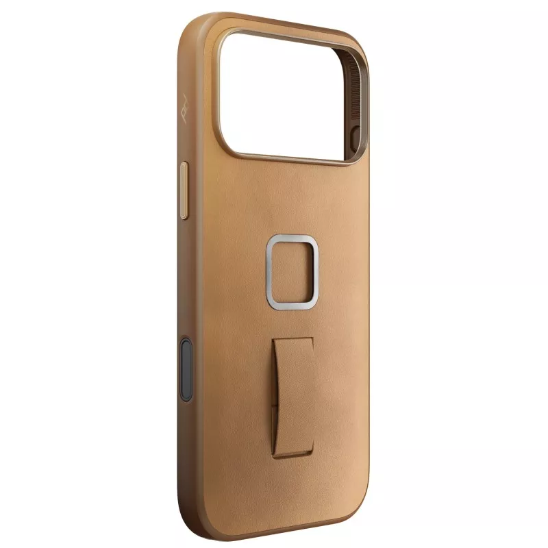 Peak Design Mobile Everyday Clarino Loop Case iPhone 17 Pro Max Tan - brązowy