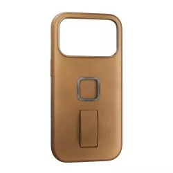 Peak Design Mobile Everyday Clarino Loop Case iPhone 17 Pro Tan - brązowy
