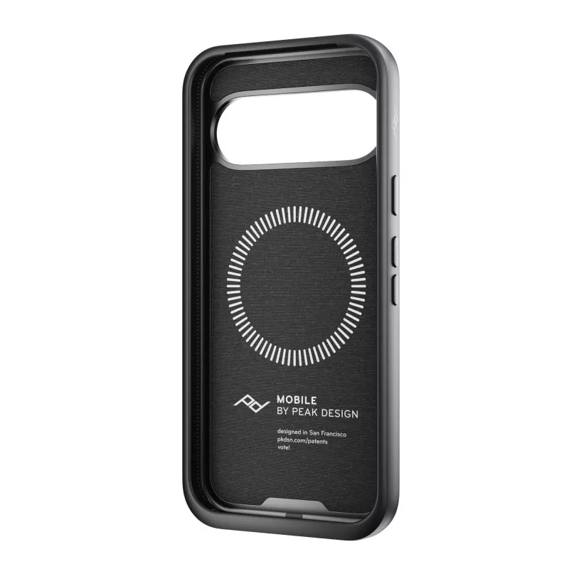 Peak Design Mobile Everyday Fabric Case Pixel 10 Standard and Pro Charcoal - grafitowy