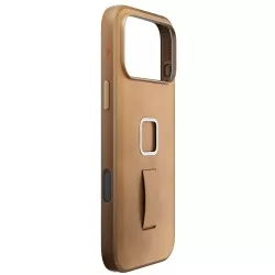 Peak Design Mobile Everyday Clarino Loop Case iPhone 17 Pro Max Tan - brązowy