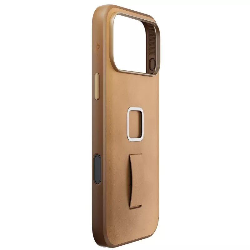 Peak Design Mobile Everyday Clarino Loop Case iPhone 17 Pro Max Tan - brązowy