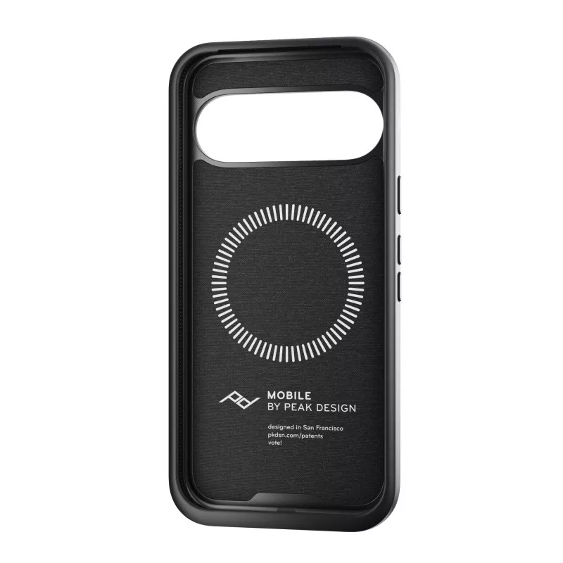 Peak Design Mobile Everyday Fabric Case Pixel 10 Standard and Pro Charcoal - grafitowy