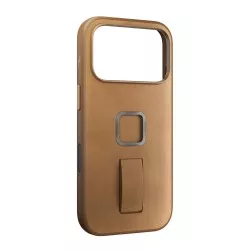 Peak Design Mobile Everyday Clarino Loop Case iPhone 17 Pro Tan - brązowy