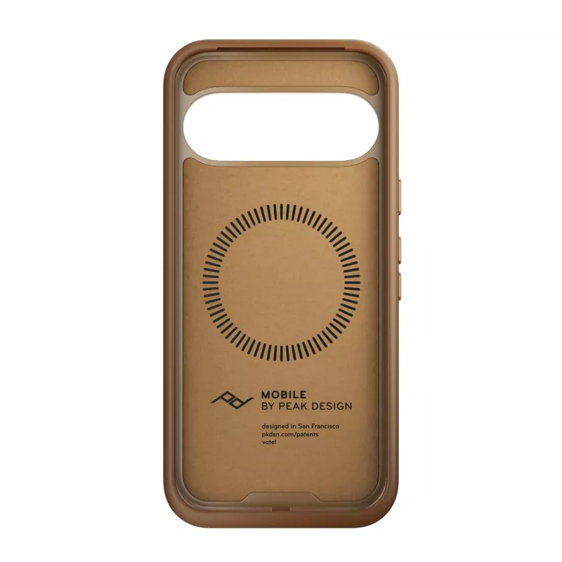 Peak Design Mobile Everyday Fabric Case Pixel 10 Standard and Pro Tan - brązowy
