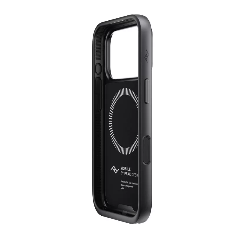 Peak Design Mobile Everyday Clarino Loop Case iPhone 17 Pro Max Black - czarny