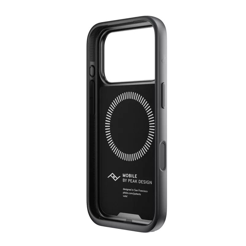 Peak Design Mobile Everyday Clarino Loop Case iPhone 17 Pro Max Black - czarny