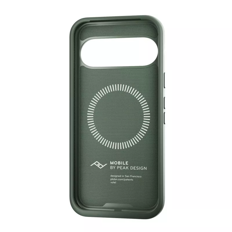 Peak Design Mobile Everyday Fabric Case Pixel 10 Standard and Pro Sage - szarozielony