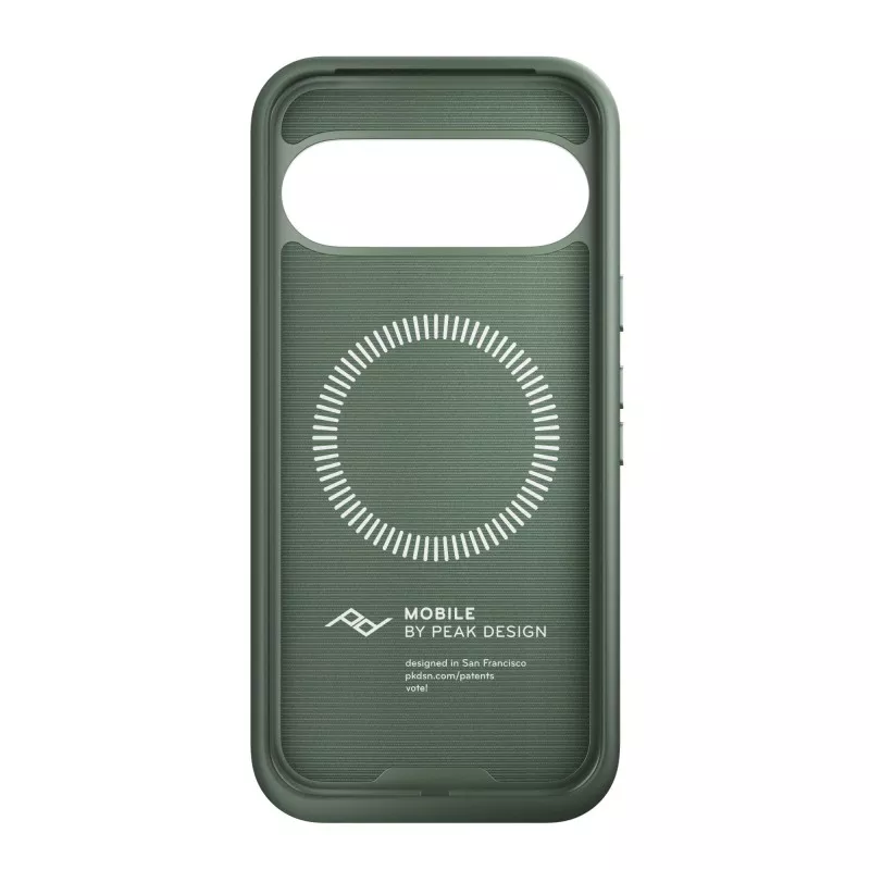 Peak Design Mobile Everyday Fabric Case Pixel 10 Standard and Pro Sage - szarozielony