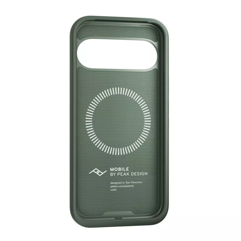 Peak Design Mobile Everyday Fabric Case Pixel 10 Standard and Pro Sage - szarozielony