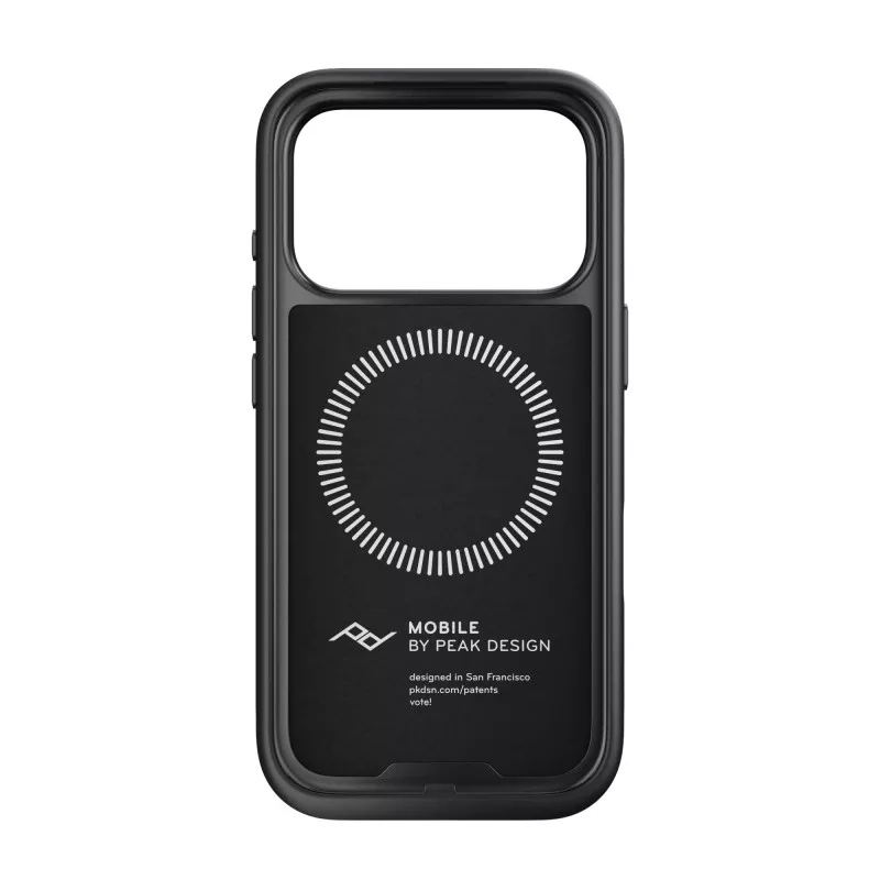 Peak Design Mobile Everyday Clarino Loop Case iPhone 17 Pro Max Black - czarny