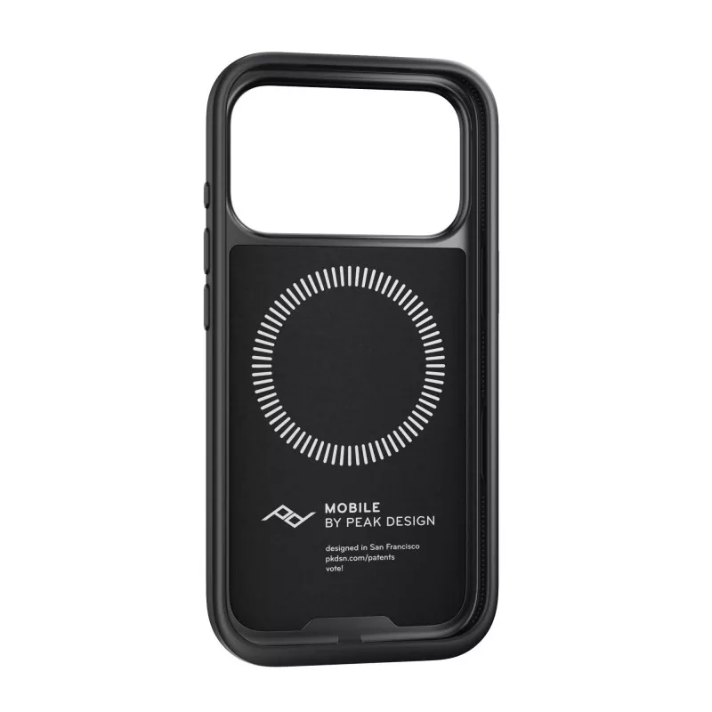 Peak Design Mobile Everyday Clarino Loop Case iPhone 17 Pro Max Black - czarny