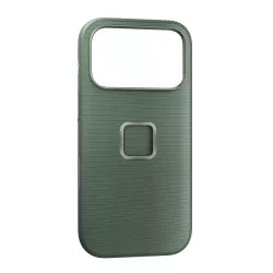 Peak Design Mobile Etui Everyday Case Fabric iPhone 17 Pro Sage  - szarozielony