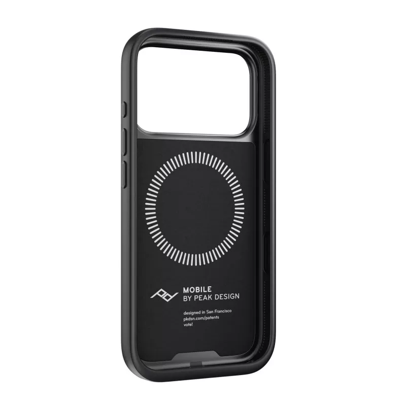 Peak Design Mobile Everyday Clarino Loop Case iPhone 17 Pro Black - czarny
