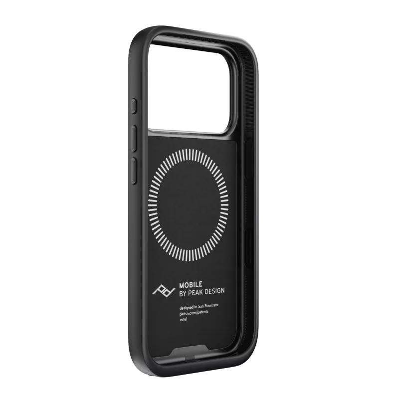 Peak Design Mobile Everyday Clarino Loop Case iPhone 17 Pro Max Black - czarny