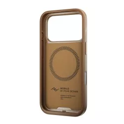 Peak Design Mobile Everyday Clarino Loop Case iPhone 17 Pro Tan - brązowy