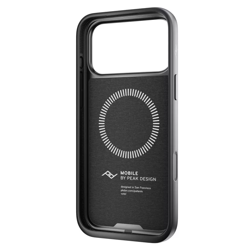 Peak Design Mobile Etui Everyday Case Fabric iPhone 17 Pro Max Charcoal - Grafitowe