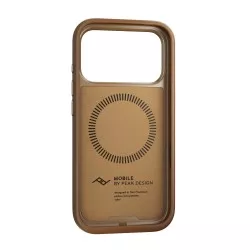 Peak Design Mobile Everyday Clarino Loop Case iPhone 17 Pro Tan - brązowy