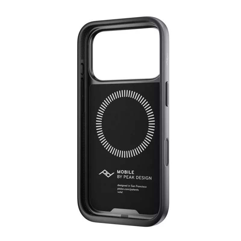 Peak Design Mobile Everyday Clarino Loop Case iPhone 17 Pro Black - czarny