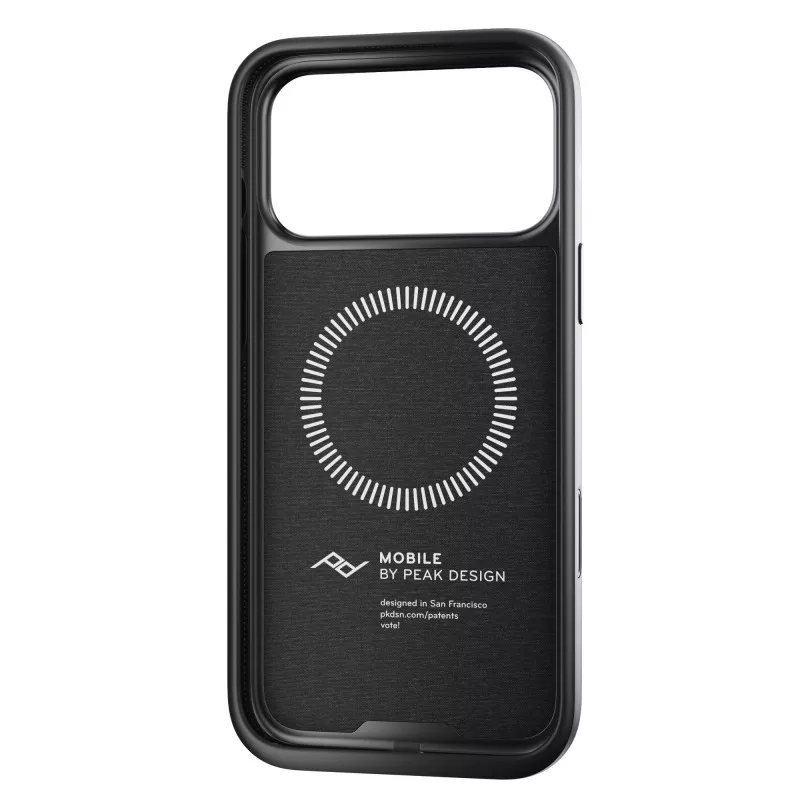 Peak Design Mobile Etui Everyday Case Fabric iPhone 17 Pro Max Charcoal - Grafitowe