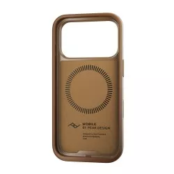 Peak Design Mobile Everyday Clarino Case iPhone 17 Pro Tan - brązowy