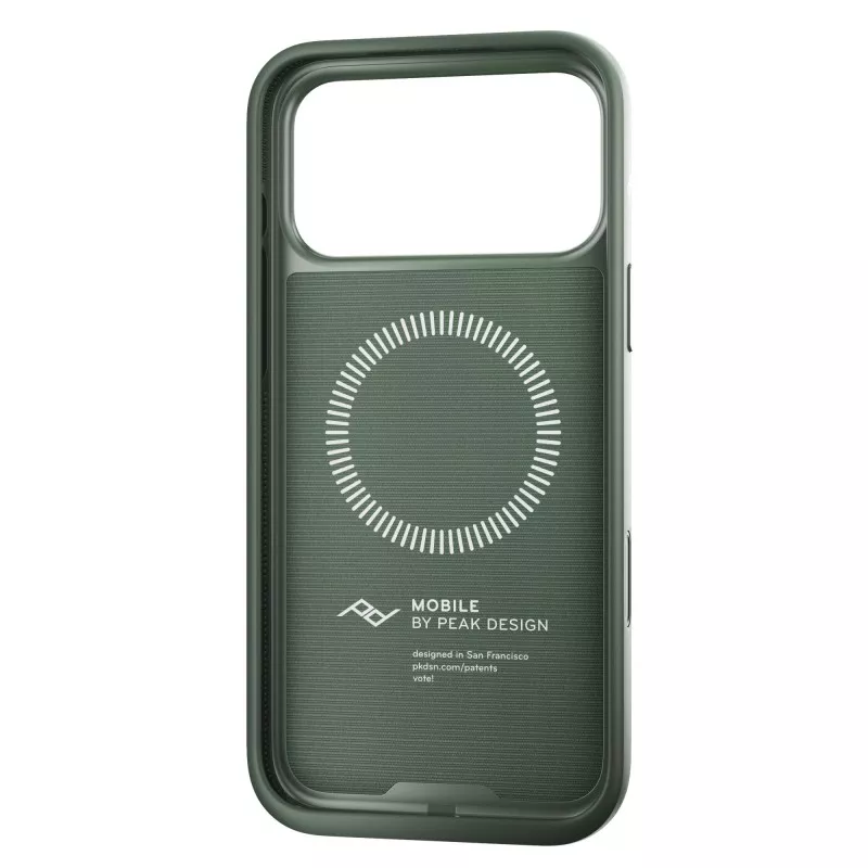 Peak Design Mobile Etui Everyday Case Fabric iPhone 17 Pro Max Sage - szarozielony